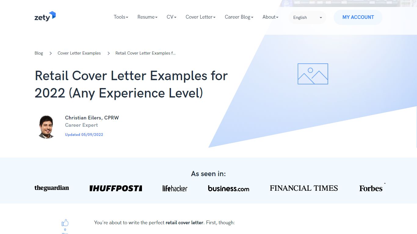 Retail Cover Letter Examples for 2022 (Any Experience Level) - zety